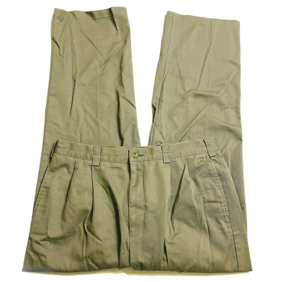 Tommy Hilfiger Pants Tan Gray Color Khaki Chino‎ 34 - Picture 1 of 8